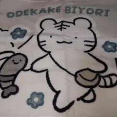 ホワイトタイガーとブラックタイガー　フェイスタオル　未使用