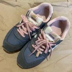New Balance 996 スニーカー グレー/ピンク25cm