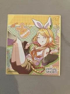 プロセカ鏡音リンbirthday色紙1枚