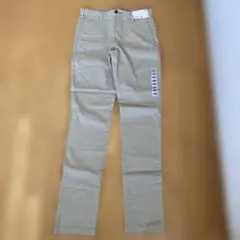 新品　ユニクロ　UNIQLO スリムフィットチノ　ベージュ　W73 ノータック