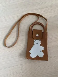 くま ショルダーバッグ