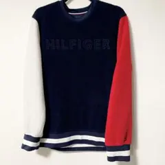 TOMMY HILFIGERトミーフィルフィガー モコモコ トレーナーL