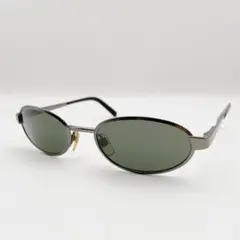 極美品】GIORGIO ARMANI アルマーニ オーバル サングラス 北野武