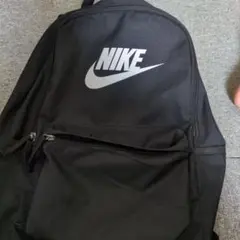 NIKE バックパック ブラック ロゴプリント