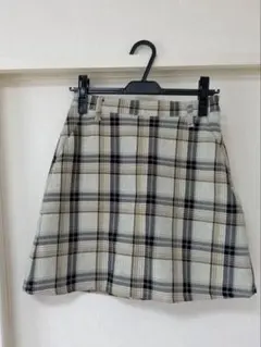Heather チェック柄スカートM