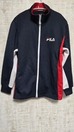 FILA 美品ジップアップジャケット ネイビー 上下