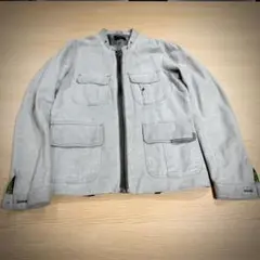 【美品】DIESEL BlackGold 麻 グレー S 定価8万円