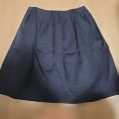 ネイビー フレアスカート レディース　スカート　新品近い
