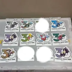 まとめ売り 韓国限定 ポケモンメガフェスタ30周年記念ステッカー