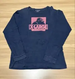 XLARGE/エクストララージ/長袖/Tシャツ/ネイビー/Mサイズ/国内正規品のサムネイル
