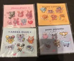 ナルミヤキャラクターズ　ぷっくりシール　コンプリート　セブン限定