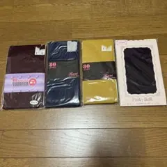 80.110デニールタイツ M〜Lサイズ 4点セット