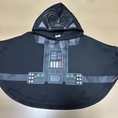 新品 スターウォーズ ダース・ベイダー ポンチョ 110cm