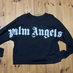 値下げ可能〇Palm Angels ロングスリーブカットソー ブラックのサムネイル