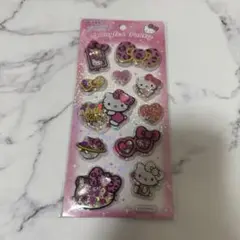 【新品未使用】サンリオ キティ スパンコールパーティーシール ステッカー ギャル