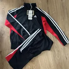 タグ付き 140 adidas ジャージ上下