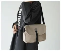 ★値下げ・マリメッコ★美品　日本限定カラーネップ　ショルダーバッグ　ベージュ