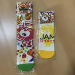 JAM 靴下 2足セット