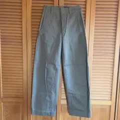 ◤UNIQLO U◢ ワイドパンツ ブラウン 61cm ユニクロユー 綿100%