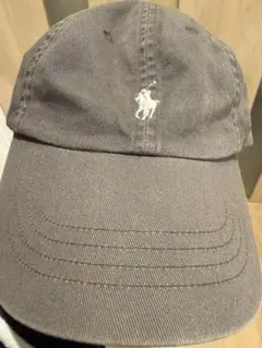 POLO グレー ベースボールキャップ