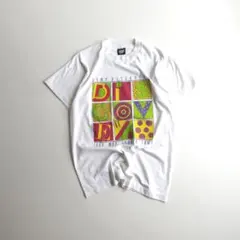 80sビンテージ USA製 MDA SUMMER CAMP Tシャツ M 白のサムネイル