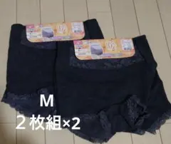 吸湿発熱 Mサイズショーツ 2枚組