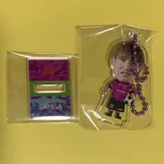 2026 京都サンガF.C. 須貝英大 ミニアクリルスタンドキーホルダー