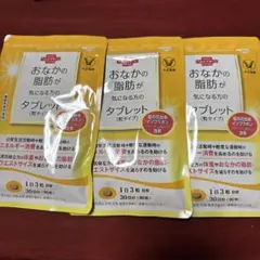 大正製薬 おなかの脂肪が気になる方のタブレット 30日分×3袋のサムネイル