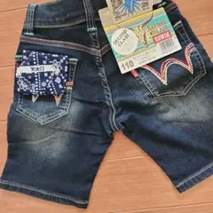 新品　EDWIN デニムショートパンツ 110サイズ