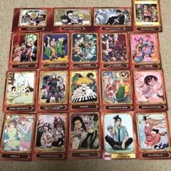 ジャンプフェア カード 19枚セット ジョジョ ワンピース 他