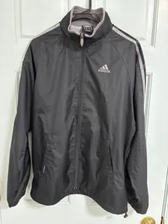 adidas CUMAPROOF ブラックウィンドブレーカー