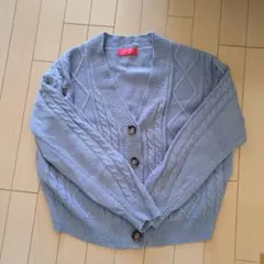 repipi armario グレー カーディガン M