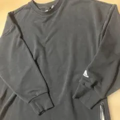 adidas ブラック トレーナー Sサイズ