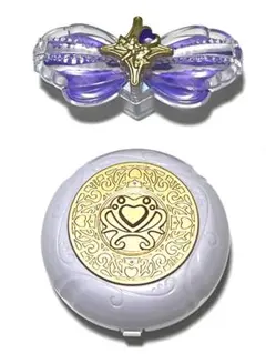 プリキュア　コンパクトミラー　プリキュアリボン　2個セット