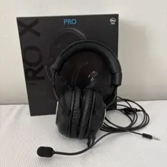 【ジャンク品】Logicool G PRO X ゲーミングヘッドセット 箱付きのサムネイル