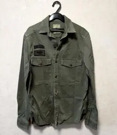ZARA ミリタリージャケット　denim 1975 Sサイズ　メンズ