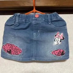 ミニーマウス デニムスカート 90cm