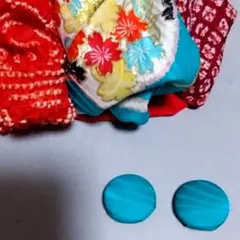 ✾64✾　和　イヤリング　S　古布　七五三　雛祭り　成人式