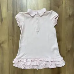 ラルフローレン ポロワンピース ピンク 90cm 24M フリル