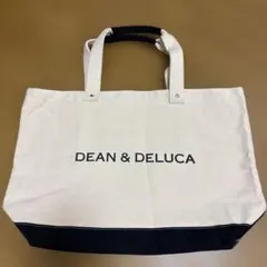 DEAN & DELUCA トートバッグ アイボリー/ブラック