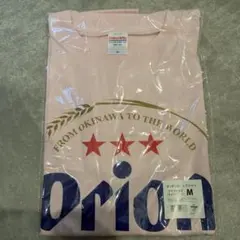 新品 未開封 オリオンビール Tシャツ ドラフトロゴ ライトピンク M