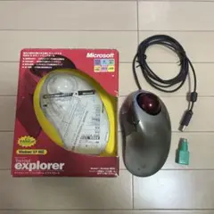 【人気商品】マイクロソフト社トラックボールエクスプローラ 有線マウス Amazon.co.jp: Microsoft トラックボールエクスプローラー