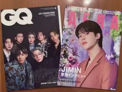 【美品】GQJAPAN(ジーキュージャパン) &AERA（アエラ）BTS