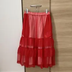 2026年最新】COMME des GARCONS カラー：レッド系 レディース ひざ丈
