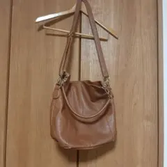 2WAY ショルダーバッグ ブラウンのサムネイル