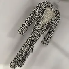 ダイアンフォンファステンバーグ ワンピース 0サイズ ひつじ柄 美品