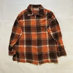 ファスナージャケット（チェック柄）M