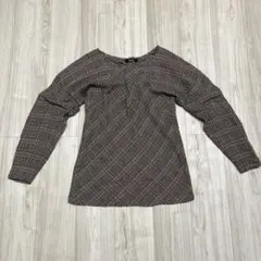 ZUCCa ズッカ チェック　セーター　M