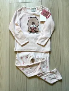 パジャマ　女の子　100 冬　春　ピンク