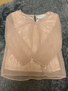 最終値下げ‼️美品✨シースルー 七分袖ブラウス